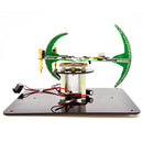 Geekcreit DIY Biaxial Spherical Rotating LED Flash Kit Creative POV Soldering Training Kit