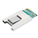 IPRee Aluminum Alloy Card Holder Credit Card Case ID Card Box Metal Wallet Clip Business Travel