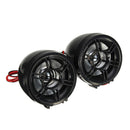 Motorcycle Handlebar MP3 Balck Speakers Audio System USB SD FM with bluetooth Function