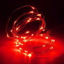5M 50 LED Copper Wire Fairy String Light Battery Powered Waterproof for Party Decor