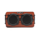 Kingneed S403 HiFi Wooden Wireless bluetooth Speaker Portable Stereo Outdoors Subwoofer with Mic