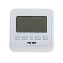 Digital Thermostat Weekly Programmable 16A 230V AC Wall Floor Thermostat With Sensor Cable Room Heat