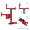 Wood Gluing Pipe Clamp Set Pipe Clamp for Metal Plastic Water Pipe Woodworking Clamp