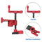 Wood Gluing Pipe Clamp Set Pipe Clamp for Metal Plastic Water Pipe Woodworking Clamp