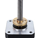 HANPOSE 17HS8401-S T8x8 Nema 17 Lead Screw Stepper Motor Linear Actuators 48mm 1.8A 52N.cm 4-lead 42 Motor 100-500mm Trapezoidal Lead Screw for 3D printer Z Axis