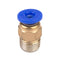 FLSUN 10PCS PC4-01 Thread Nozzle Brass Pneumatic Connector Quick Joint For 3D Printer