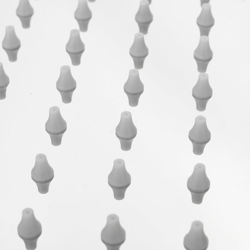 8 Inch Square Ultra Thin Stainless Steel Bathroom Rainfall Shower Head Top Sprayer