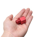 Adapter Converts CO2 Tank to Standard 5/8-18 Male Female & W21.8 Fitting Fitting Red