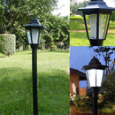 Solar Power LED Path Way Wall Landscape Garden Fence Solar Garden Light Post Outdoor Light