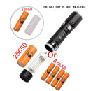 U King ZQ-X1068  T6 1000LM Zoomable Rechargeable LED Flashlight 18650