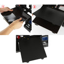 300x300mm Magnetic Sticker B Surface with Black Double Texture PEI Powder Steel Plate for CR-10/10S 3D Printer