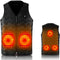 Intelligent USB Heating Sleeveless Vest Lightweight Warm Heated Pad Winter