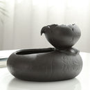 Ceramic Automatic Pet Drinking Water Fountain Dispenser Electric Cat Dog Bowl Waterer