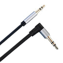 BIAZE Y15 1M 90 Degree Aux Cable 3.5mm Audio Cable Male to Male For Smartphone Tablet Laptop