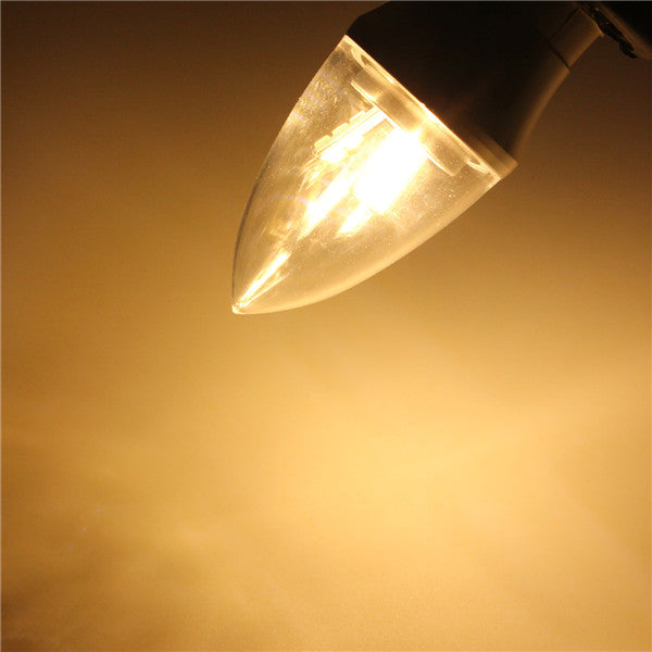 E27/E14/E12/B22/B15 3W LED Warm White/White15SMD 2835 Candle Light Bulb Lamp 85-265V