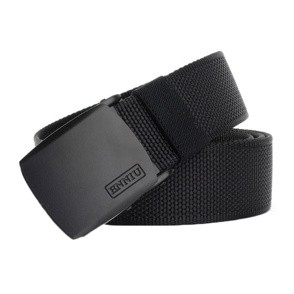 120cm ENNIU TB53 3.8cm Nylon Wrist Belt Zinc Alloy Buckle Heavy Duty Rigger Military Tactical Belt