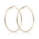 Exaggerated Large Circle Ring Hoop Women Earrings