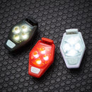 XANES TL04 4 LED IPX4 3 Modes Outdoor Night Running Bike Warning Light