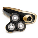Golden RAYCO1250 Rechargeable Shaver Washable 3 Heads Razor