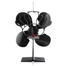 4 Blades Fireplace Fan Thermal Heat Power Wood Burner Fan Stove Fan