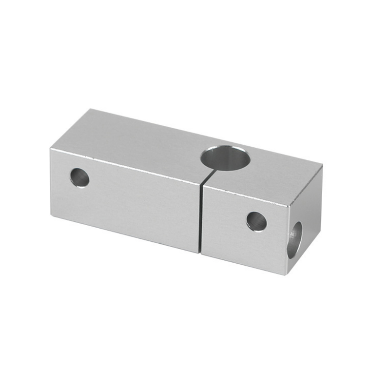 Full Metal MK10 Hotend Kit 0.4mm Nozzle + Throat + 2 Aluminum Heating Block DIY Kit for 3D Printers fits Wanhao i3 Wanhao i3 Plus