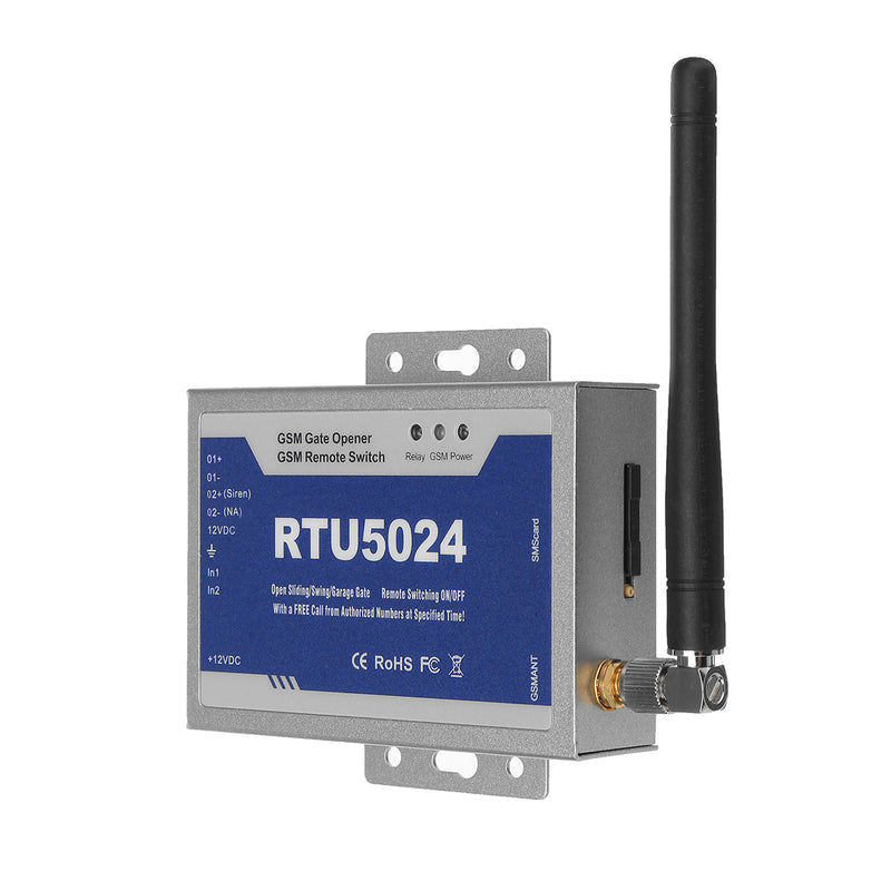 RTU5024 Upgrade 900/1800Mhz GSM Door Gate Opener Wireless Remote Control On/Off Switch Wireless Door Opener Operator Remote Controller