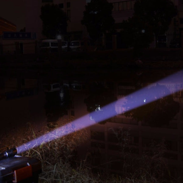 SHENYU YF1007 26650/AA Battery Zoom Flashlight 2000 Lumens 3 Modes Waterproof Torch Light Camping Hunting Portable Work Lamp