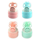 Baby Bunny Manicure Care Set Child Nail Clipper Set Baby Care Nail Scissors 5 Piece Set
