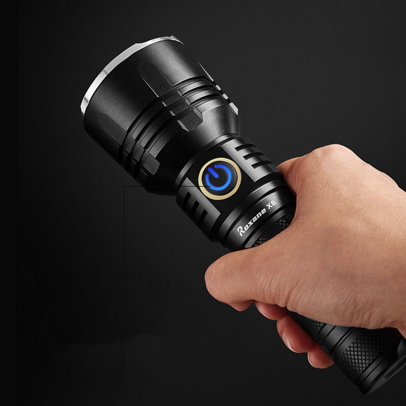 ROXANE X8 XHP50 XHP70 2654/4292 Lumens Super Bright Powerful 26650 Flashlight Set