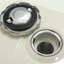 Fuel Gas Tank with Petcock Gas Cap Filter White For Honda GX160 5.5HP