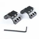 KALOAD Tactical Flat Top Heavy Duty 1" Cantilever Handgun Rail Mount Holder Dual Rings 20mm Rail