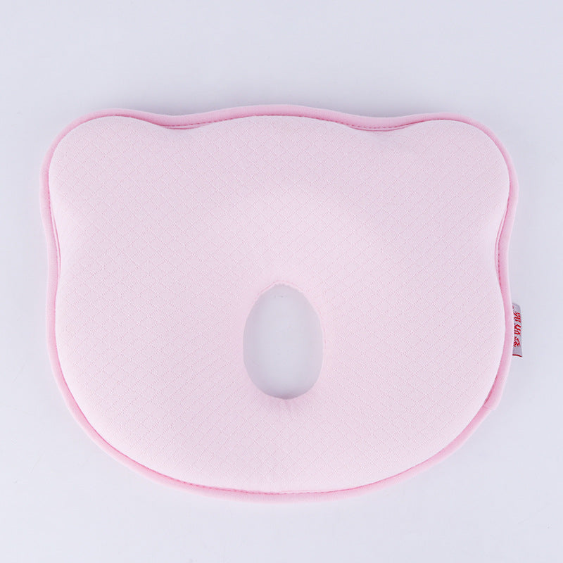 Baby Pillow Infant Toddler Sleep Positioner Anti Roll Cushion Flat Head Protection for Baby Cotton P