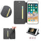 For Xiaomi Redmi 8 Case Bakeey Flip with Stand Card Slot Full Body Brushed Leather Shockproof Soft Protective Case