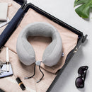 Jordan&Judy U Shaped Pillow Folding Neck Support Travel Airplane Portable Sleep Headrest