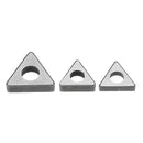 Drillpro 10pcs Carbide Shim Accessories Cutter Pad MT1603/MT1604/MT2204 for CNC Lathe Turning Tool TNMG16 TNMG22 Inserts