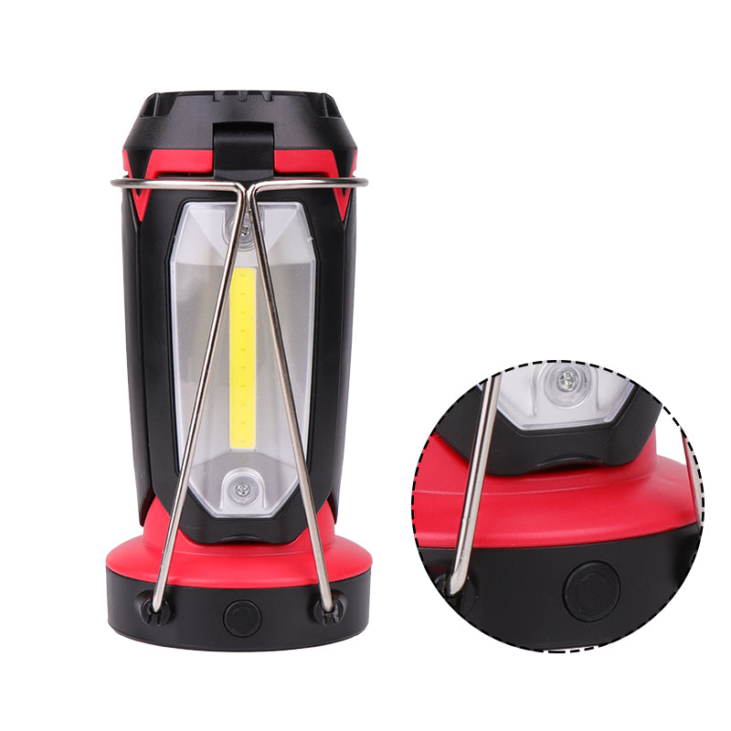 MX-8801 LED+COB 5Lights 8Modes USB Rechargeable Unfold Light Maintenance light LED Flashlight