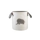 Pattern Laundry Hamper Cotton Rope Woven Handbag Canvas Laundry Basket Storage Bag Baby Toys Bin
