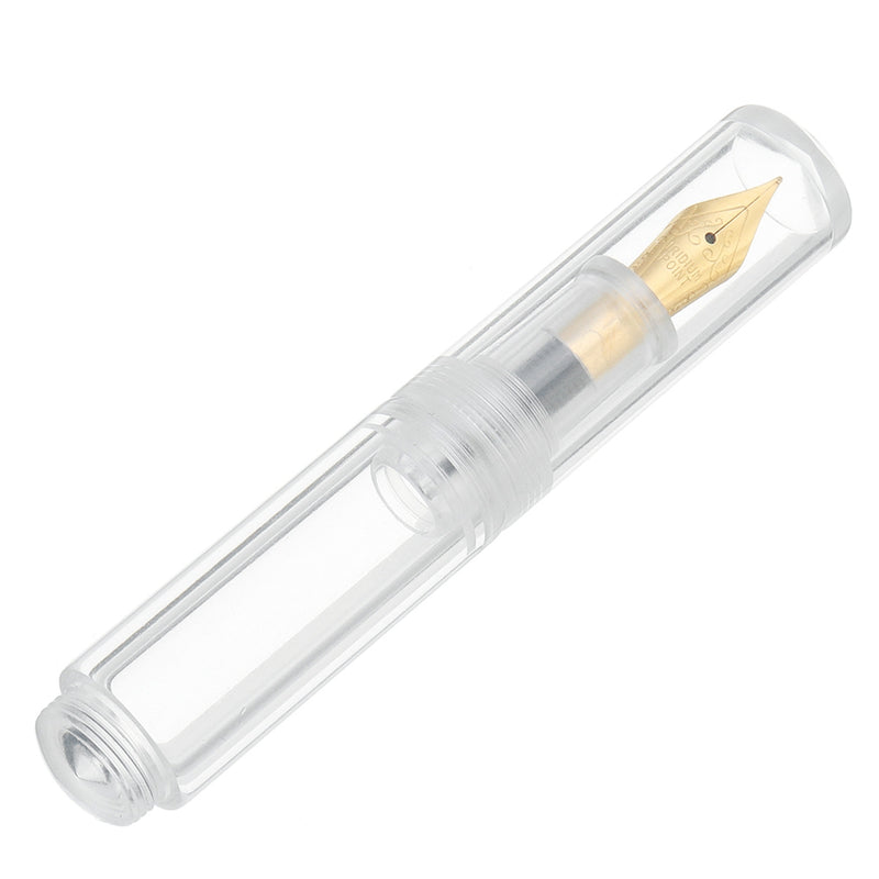 MOONMAN Wancai 0.5mm Iridium Fine Nib Transparent Fountain Pen Mini Ink Sac For Office School Use