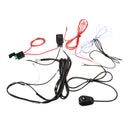 Wiring Harness Kit with Relay On-Off Control Switch 12V 40A 2M for LED DRL Daytime Running Light Bar