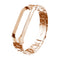 Bakeey Three Beads Solid Stainless Steel Watch Band Watch Strap Replacement for Xiaomi Miband 4