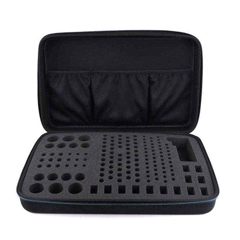 Battery Tester + Battery Storage Case Carrying Bag For AA AAA C D 9V Battery Box