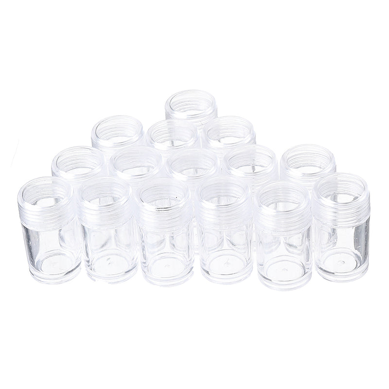 15 Solts Diamond Painting Box Embroidery Case Organizer Storage Accessories Tool Parts Storage Box