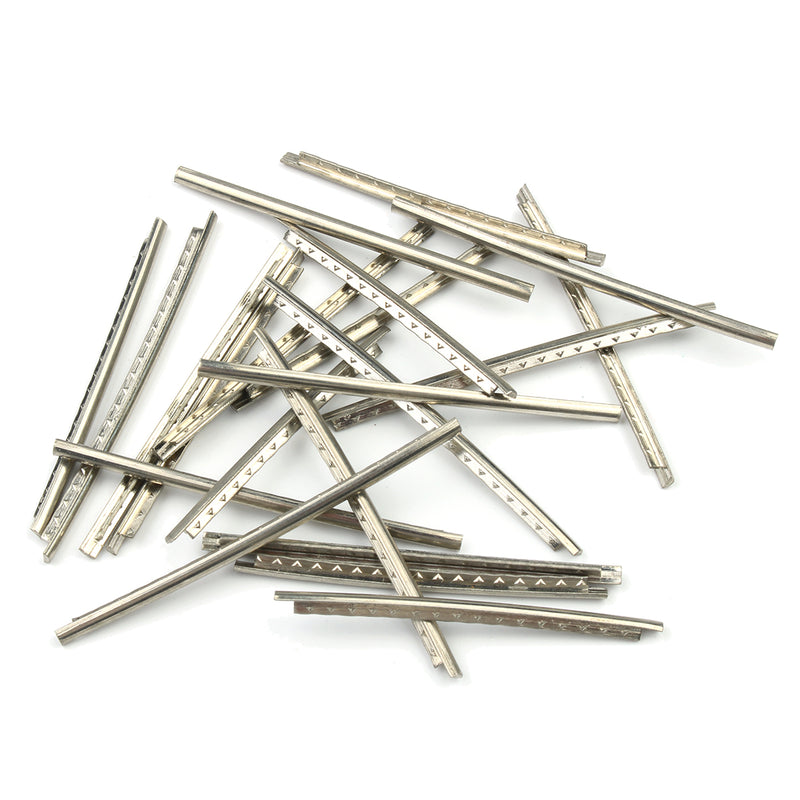 24pcs Set Electric Guitar Frets Wire Nickel-copper Alloy Fret Wire for Guitar Ukulele Musical Instruments Parts Accessories