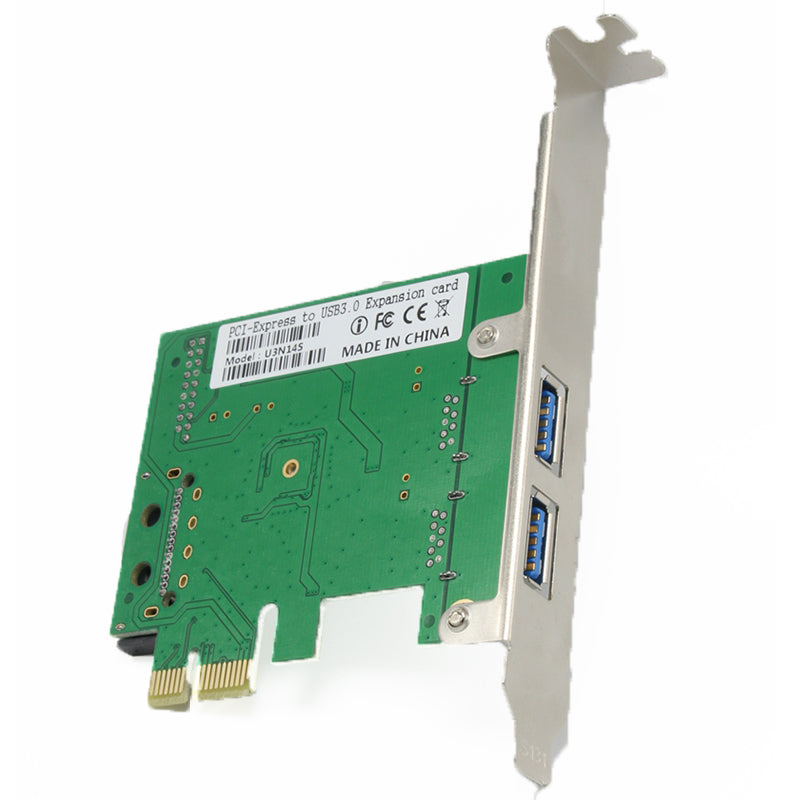 SSU N14S PCI - E to USB 3.0 Expansion Card with Front 19 / 20 Pin Interface for Desktop Computer