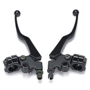 Motorcycle Aluminum Alloy Left/Right Front Brake & Clutch Lever Set for Honda CG 125