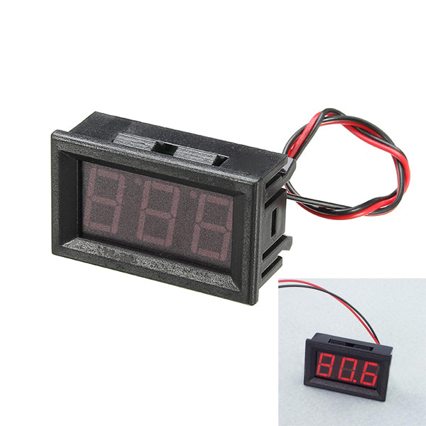 5Pcs 0.56 Inch Red AC70-500V Mini Digital Voltmeter Voltage Panel Meter
