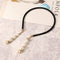 Sweet Hair Band Elegant Pearl Pendant Gemstone Fake Earrings Headbrand Hair Accessories for Women