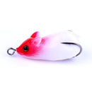 FO0125B 5Pcs/Set 5CM 8.5G 3D Eye Rubber Mouse Frog Lure Fishing Lure Topwater Artificial Soft Bait