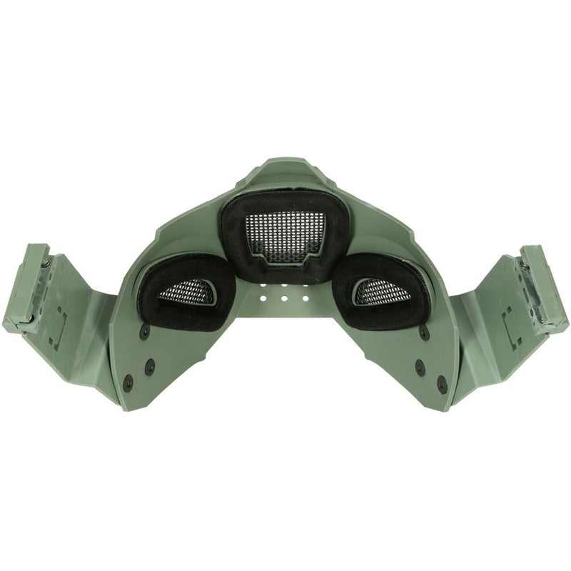 WoSporT MA-95 Module Anti-shock Tactical Half Mask Suitable For AF Helmet Riding