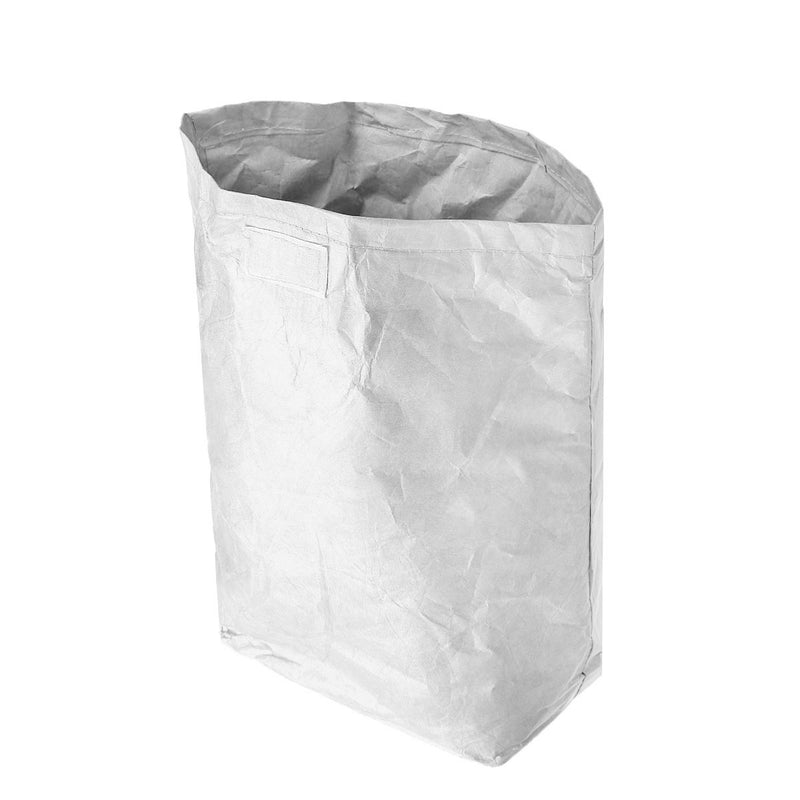 6L Brown Kraft Paper Lunch Bag Reusable Durable Insulated Thermal Cooler Bag